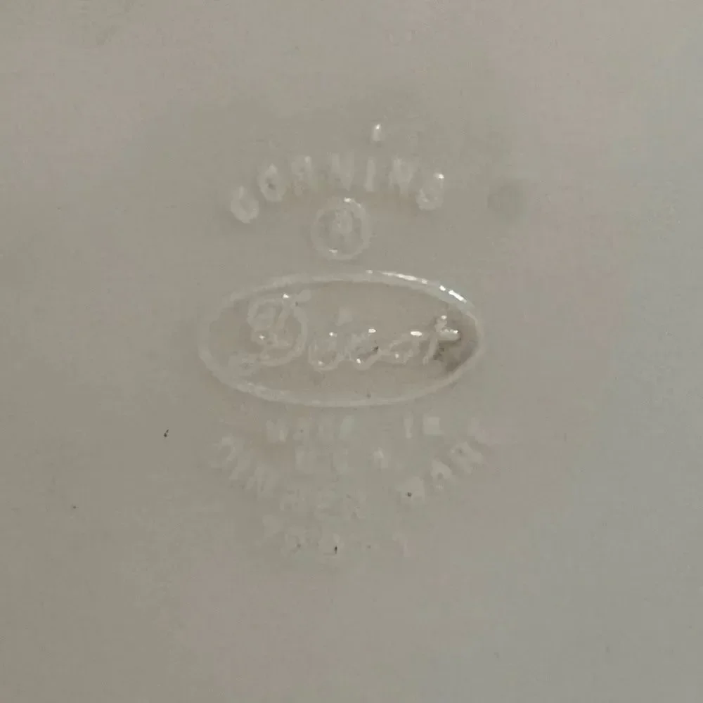 Vintage Pyrex Tableware Green Laurel Leaf Oval Double Tough Plastic Platter GVC.